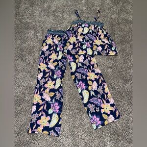 Roudelain blue floral  NWT